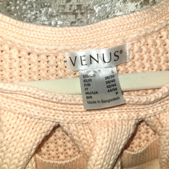 VENUS Pink Ribbed Sleeveless Tank Top - Picture 5 of 8